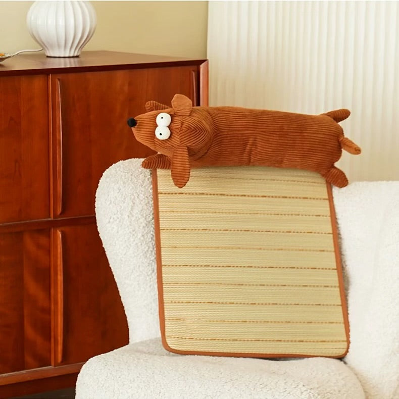 Cool Reed Grass Dachshund Mat